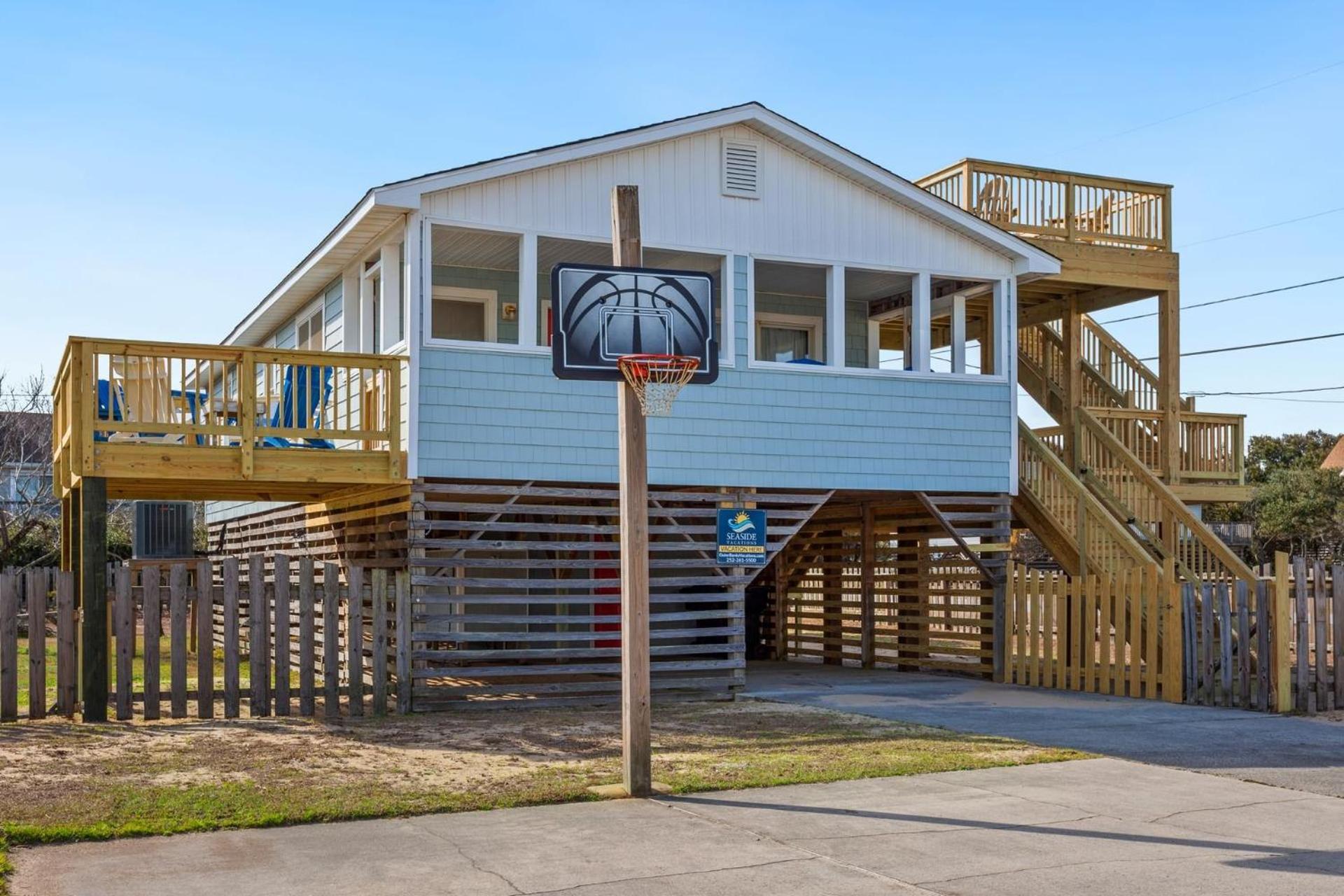 4011 The Dogs House 2 Min Walk To Beach Kitty Hawk Exterior photo